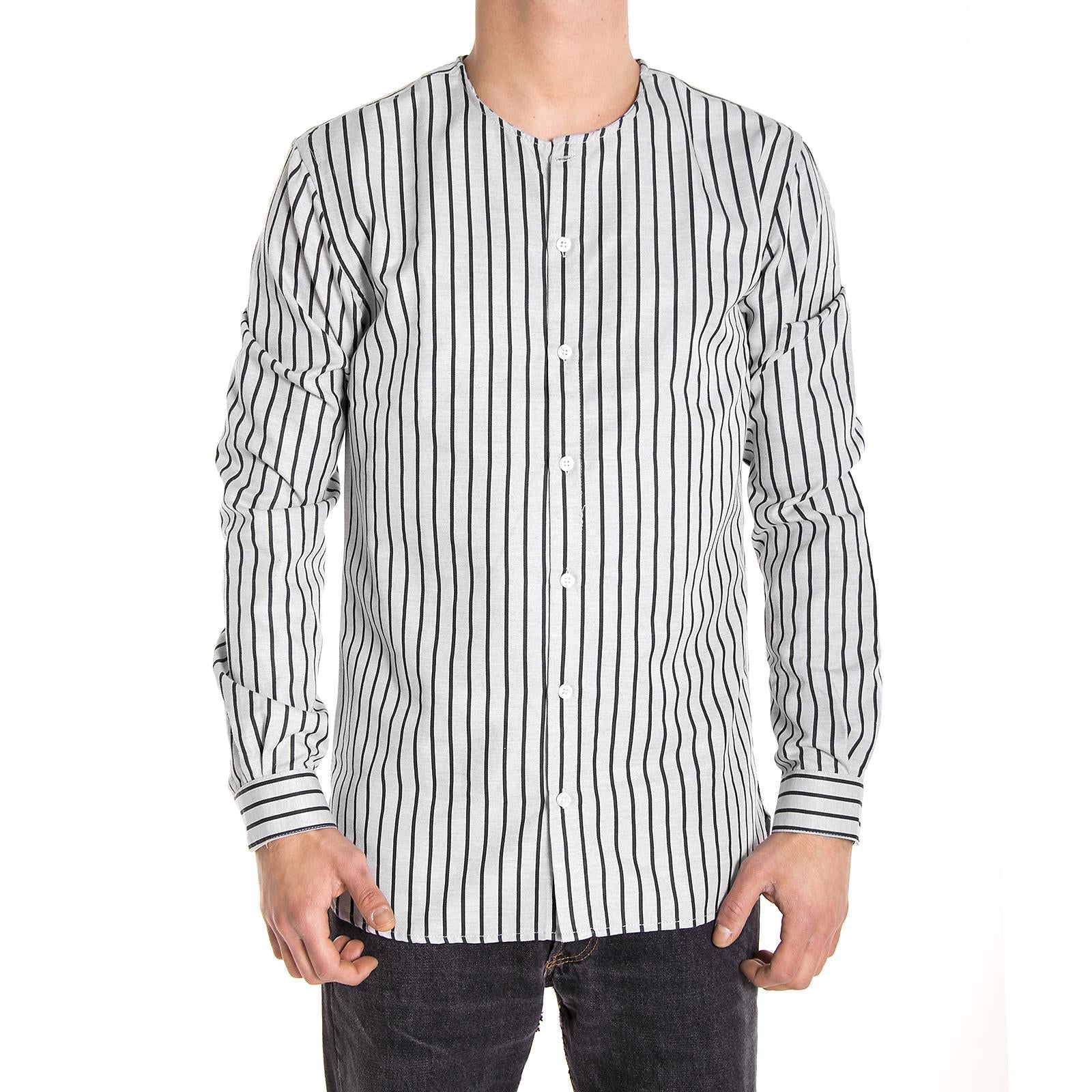 OBELA L/S SHIRT LIGHT GREY MELANGE 140640076-910M  MINIMUM 