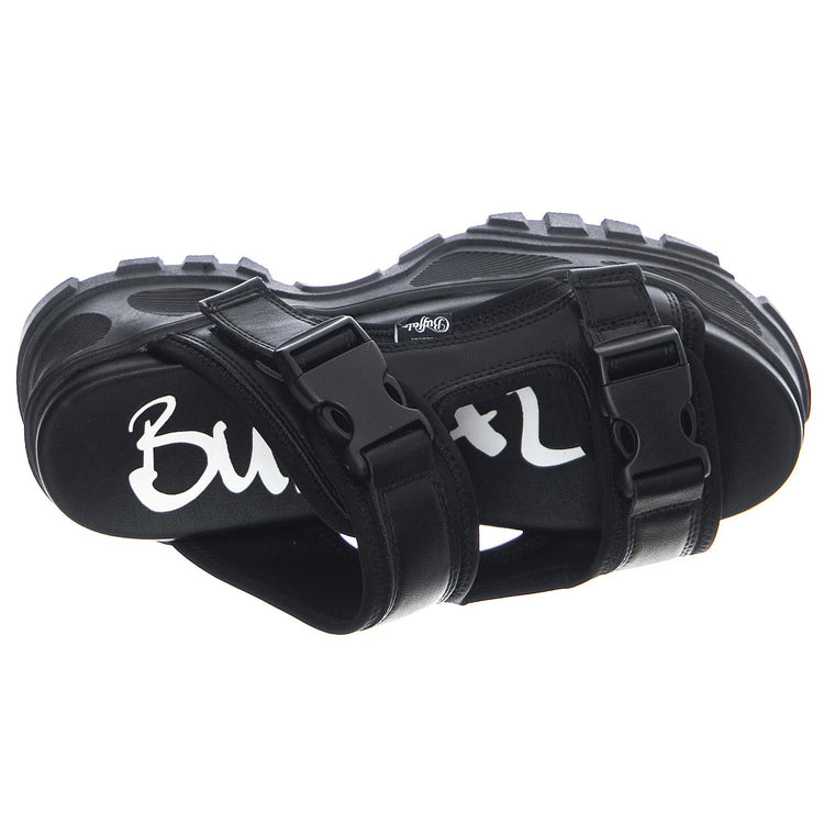 Gladiator Os 2 Sandals - Black - Sandali Donna Neri BFSGLDROS2-BK  BUFFALO 