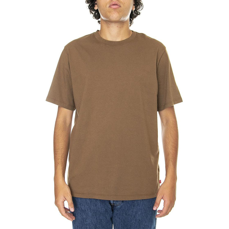 The Essential Tee Sepia - Maglietta Girocollo Uomo Marrone A3328-0007  LEVIS 