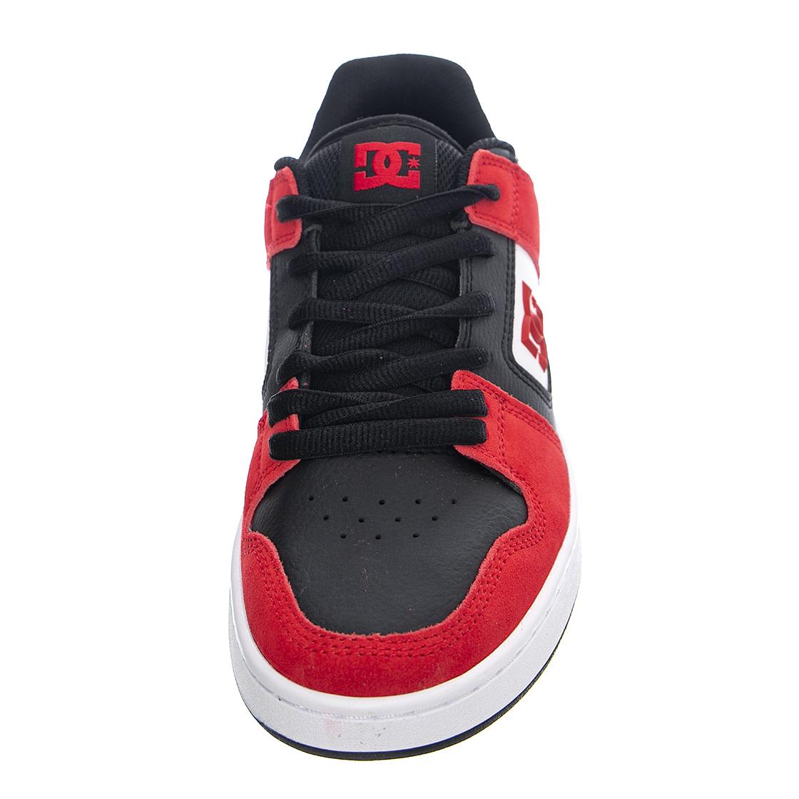 Manteca 4S - Scarpe Stringate Profilo Basso Uomo Rosse / Nere ADYS100670-XRKW  DC 