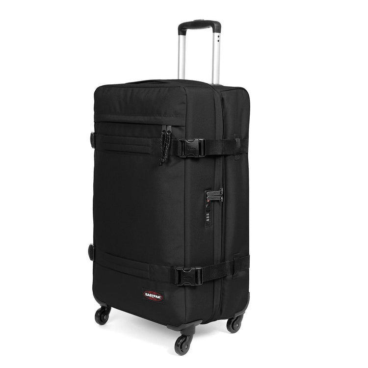 Transit'R 4 M Black Carry-On Bag - Valigia Trolley Nera EK0A5BFJ0081  EASTPAK 