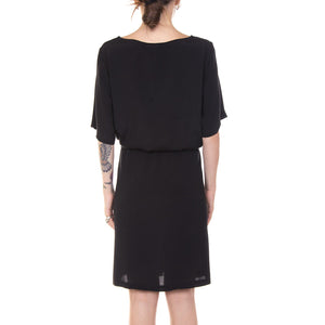 JANETT SHORT DRESS BLACK 86210_4  MINIMUM 