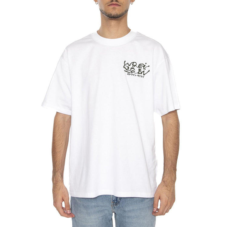 Embrace Imperfection TS White - Maglietta Girocollo Uomo Bianca I036076- BNC  EDWIN 