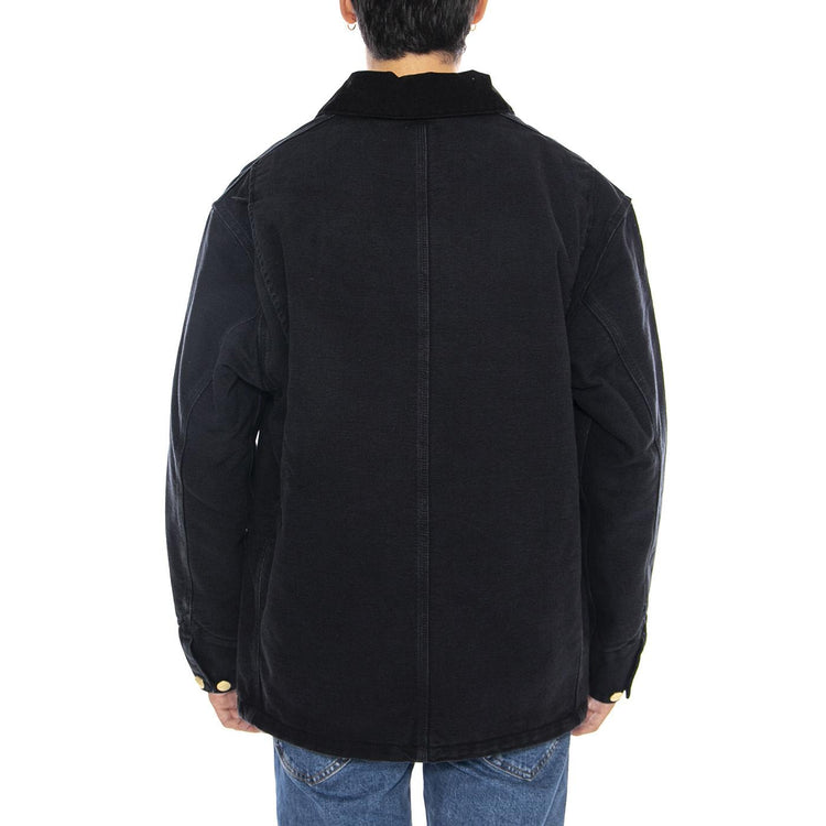 OD Detroit Chore Coat Black / Black - Giacca Uomo Nera I035613.00E4O  CARHARTT WIP 