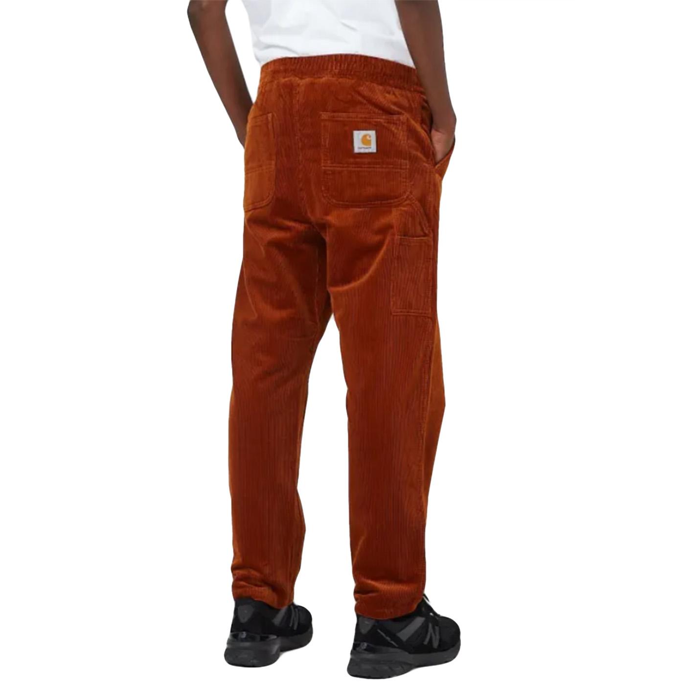 Flint Pant Brandy - Pantaloni Uomo Marroni I028666.0E9.02.03  CARHARTT WIP 
