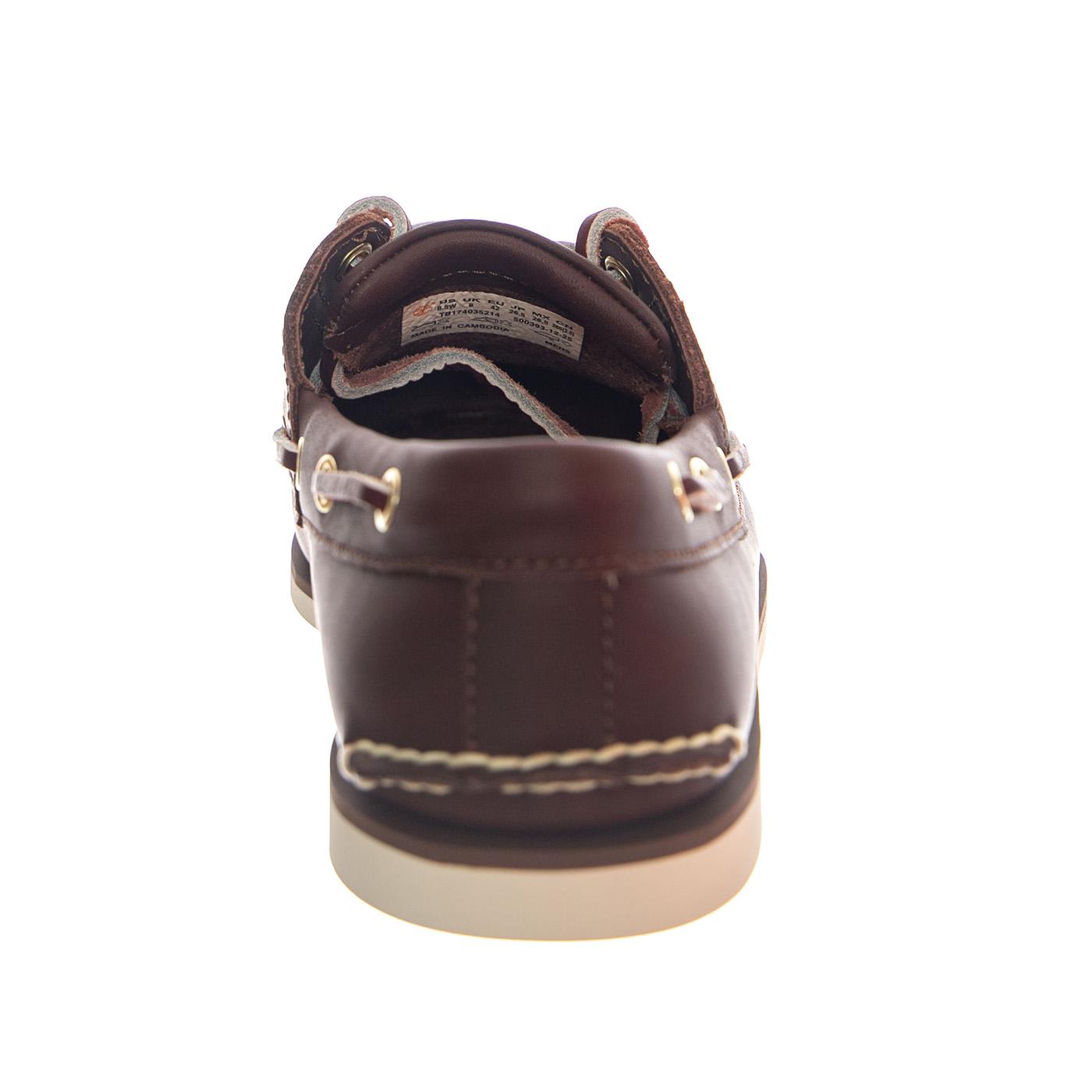 CLAS Boat Shoe Brown - Scarpe Uomo Marroni TB174035 2141 TIMBERLAND 