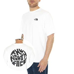 M S/S Festival Tee TNF White - Maglietta Girocollo Uomo Bianca NF0A8799FN41  THE NORTH FACE 