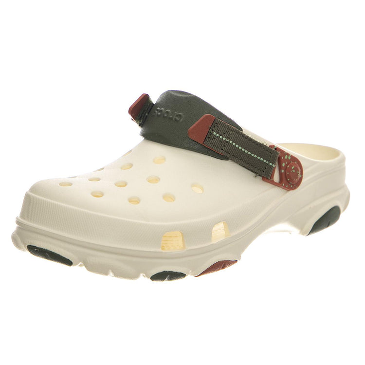 Classic All Terrain Clog Chalk - Sandalio Uomo Bianchi CR.206340-CHAL  CROCS 