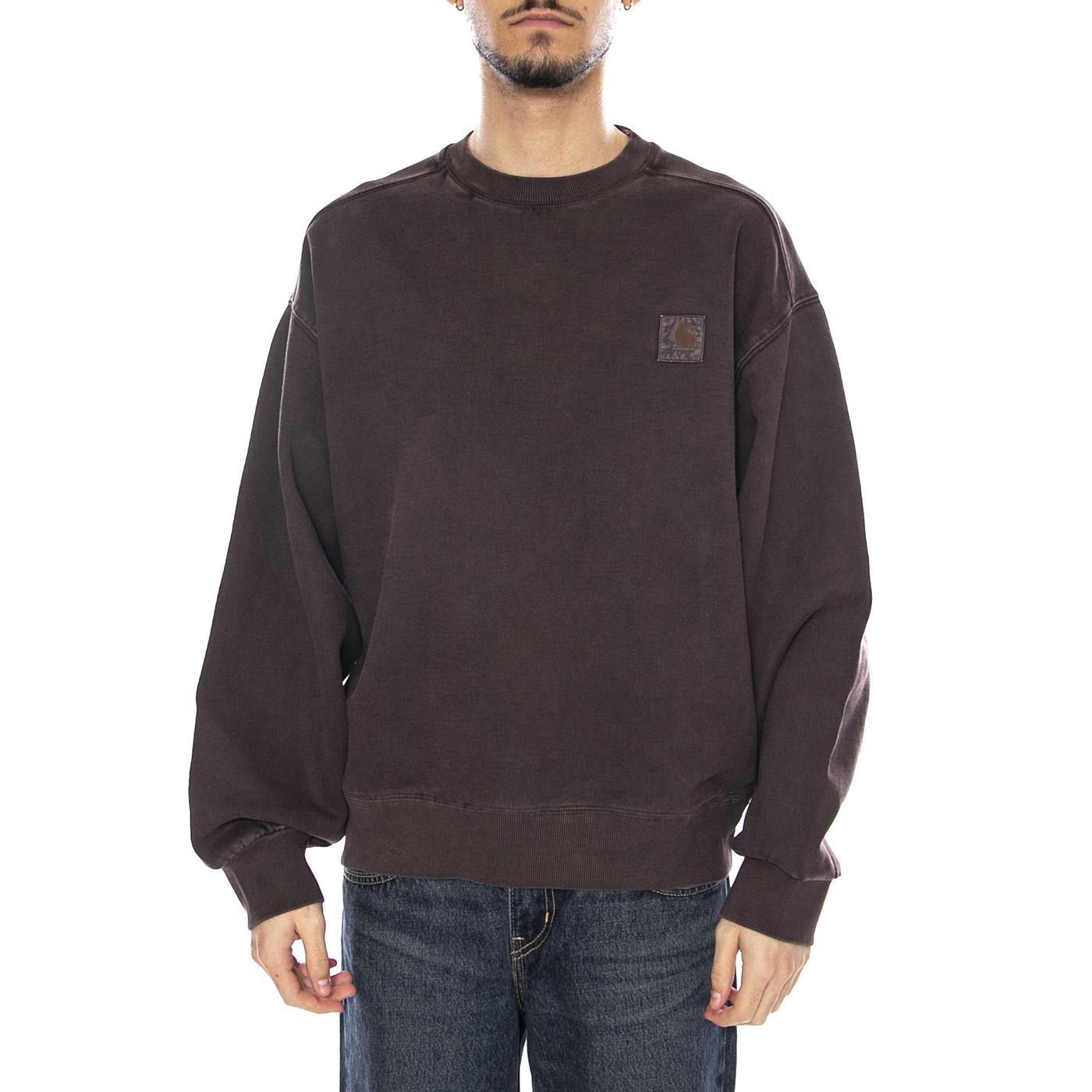 Vista Sweat -- Felpa Uomo Palisander Marrone I029522.33HGD . CARHARTT WIP 