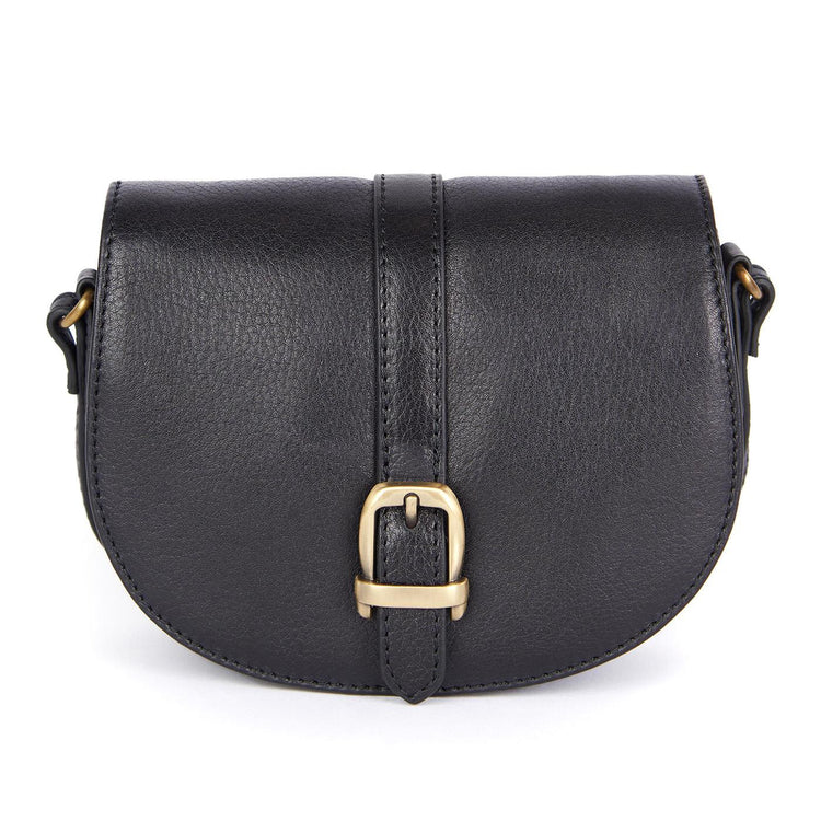 Laire Leather Saddle Bag Black - Borsa a Tracolla Nera LBA0349-BK11  BARBOUR 