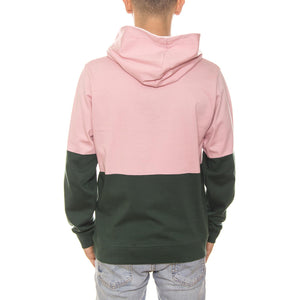 BLOCK HOODED JERSEY PINE 114964-PINE  STUSSY 