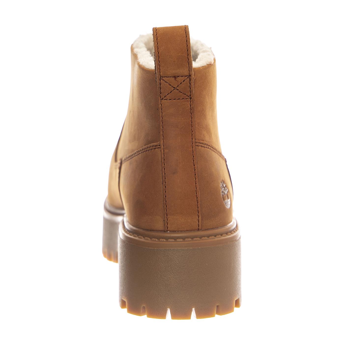 Stone Street Mid Warm Lined Boot Rust Nubuck -- Stivaletto Donna in Nabuk Marrone Caldo Foderato TB0A283G EM71 TIMBERLAND 
