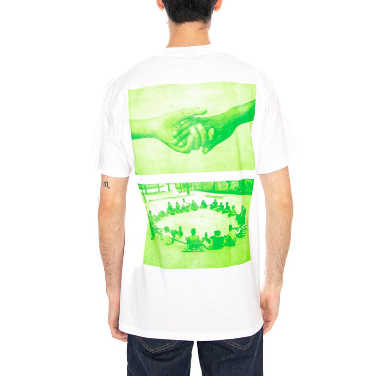 Skateistan / Obey Child Photo Tee White - Maglietta Girocollo Uomo Bianca 165264404 WHT OBEY 