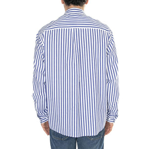 Classic Tune Shirt Blu - Camicia Uomo Blu FNKSS24-40312  FUNKY 