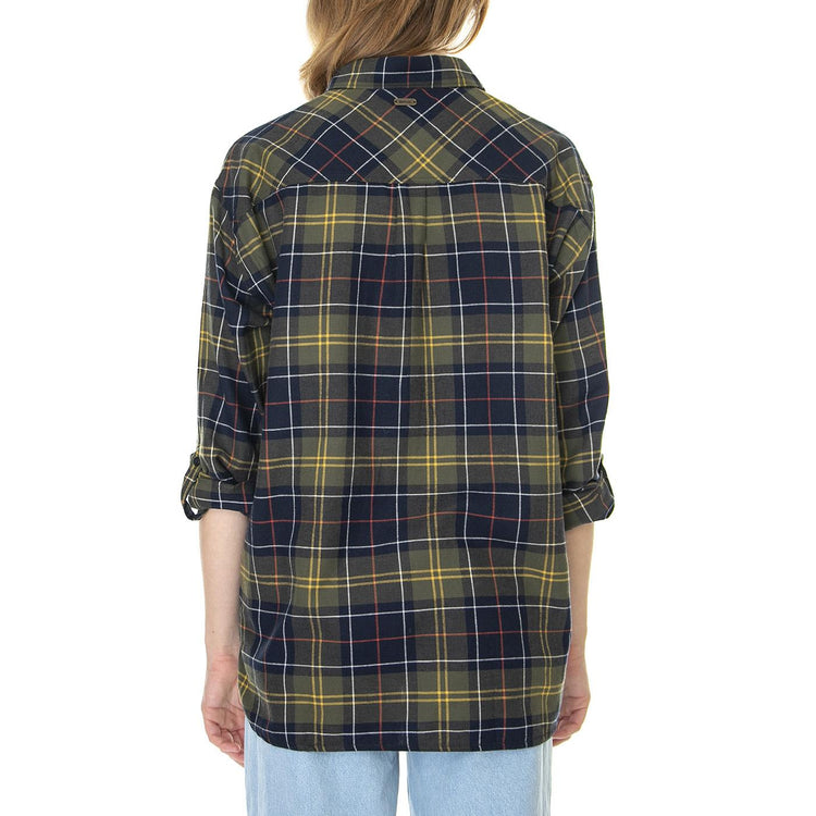 Elishaw Shirt Classic Tartan - Camicia Donna Multicolore ELISHAW SHIRT-TN11  BARBOUR 