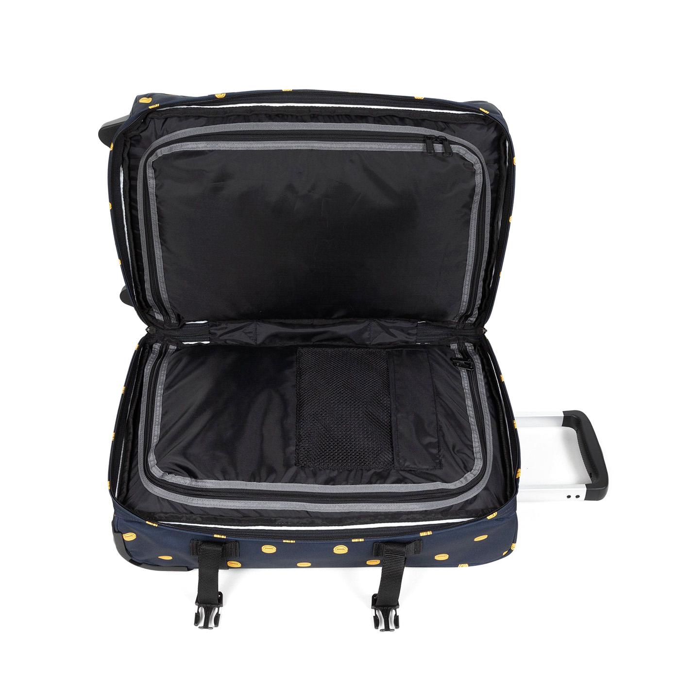 Transit'R S Mario Navy - Borsa da Viaggio con Rotelle Blu / Multicolore EK0A5BA78C31  EASTPAK 