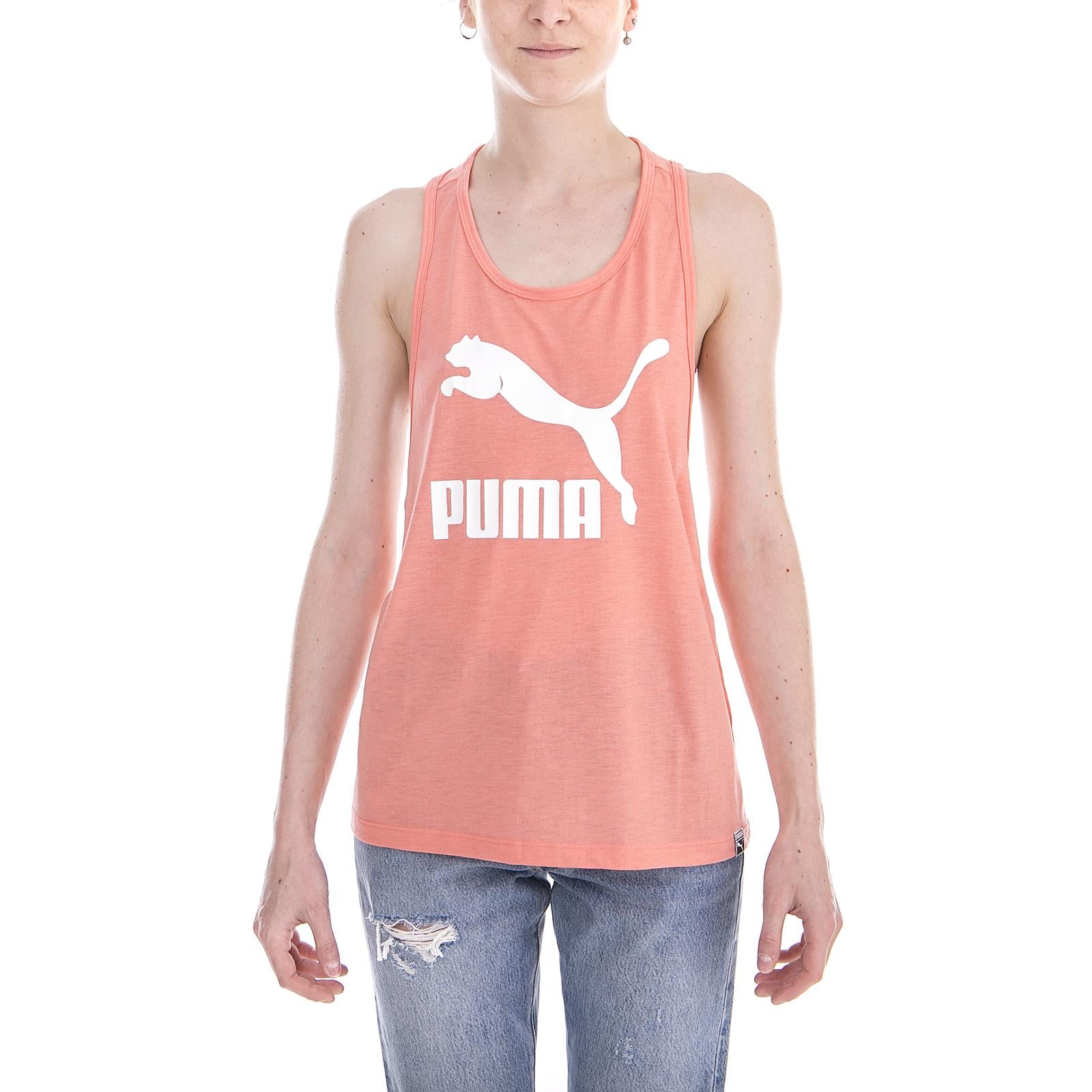 Classics Logo Tank Shell Pink 57499011  PUMA 