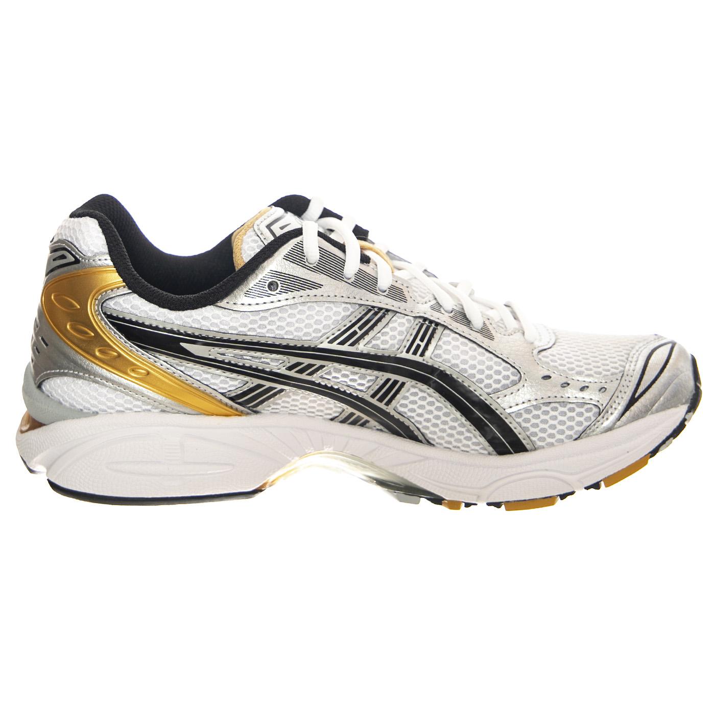 Gel-Kayano 14 White / Pure Gold Shoes - Scarpe Stringate Profilo Basso Uomo Multicolore 1201A019-102  ASICS 