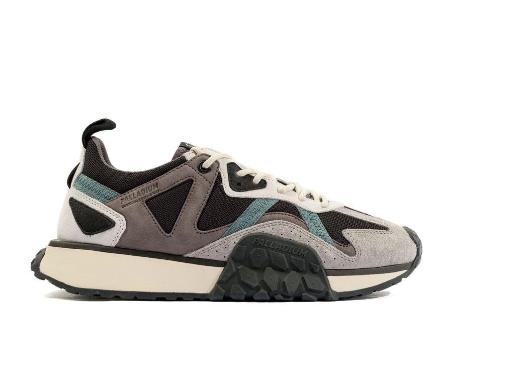 Troop Runner Outcity Black / Grey Flannel - Scarpe Stringate Profilo Basso Uomo Multicolore PAS08876-066-M  PALLADIUM 