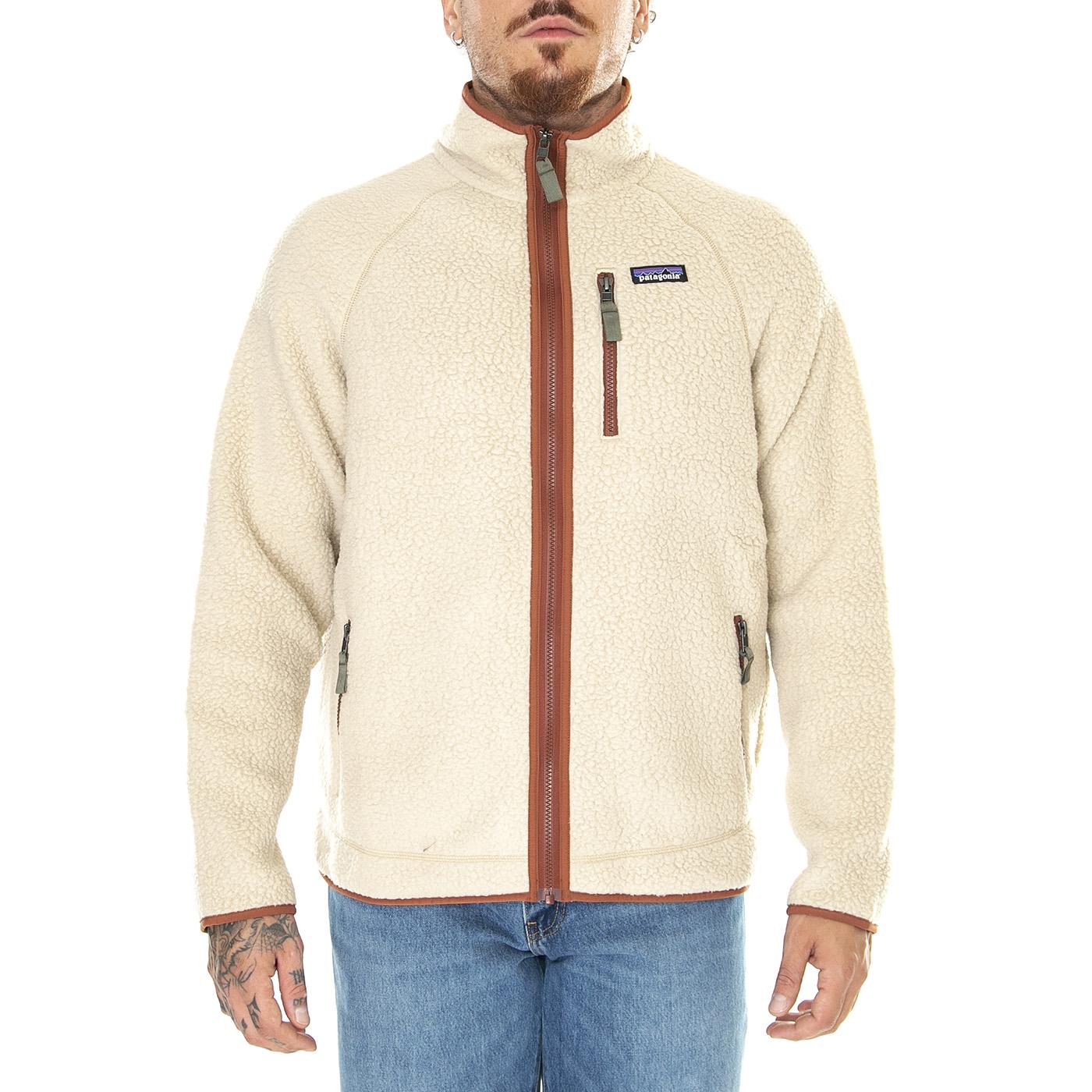 M's Retro Pile Jacket Beige - Giacca Invernale Uomo Beige 22801-EKSI  PATAGONIA 