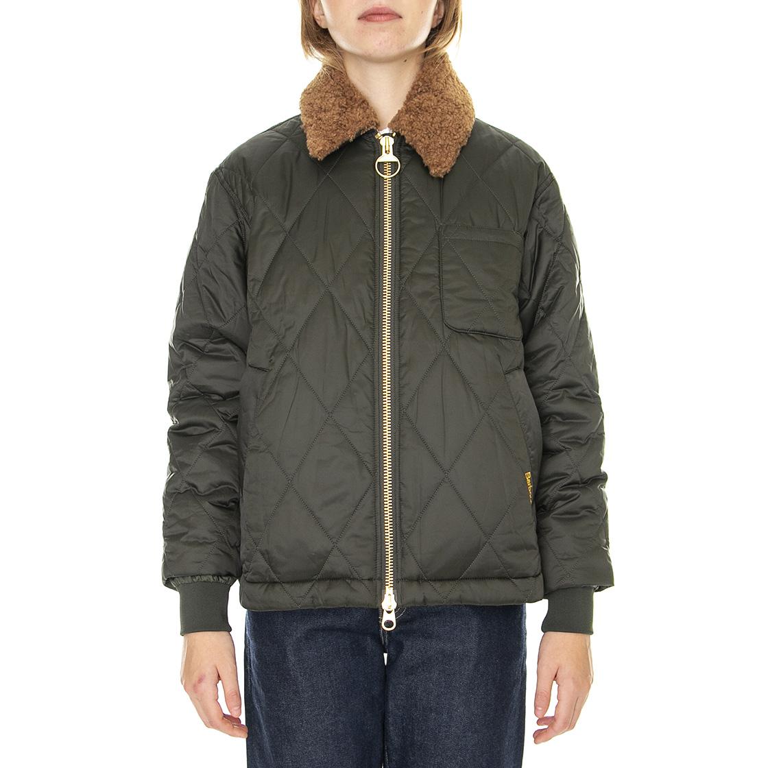 Vaila Quilt Sage Classic - Giacca Invernale Donna Verde LQU1498SG71  BARBOUR 