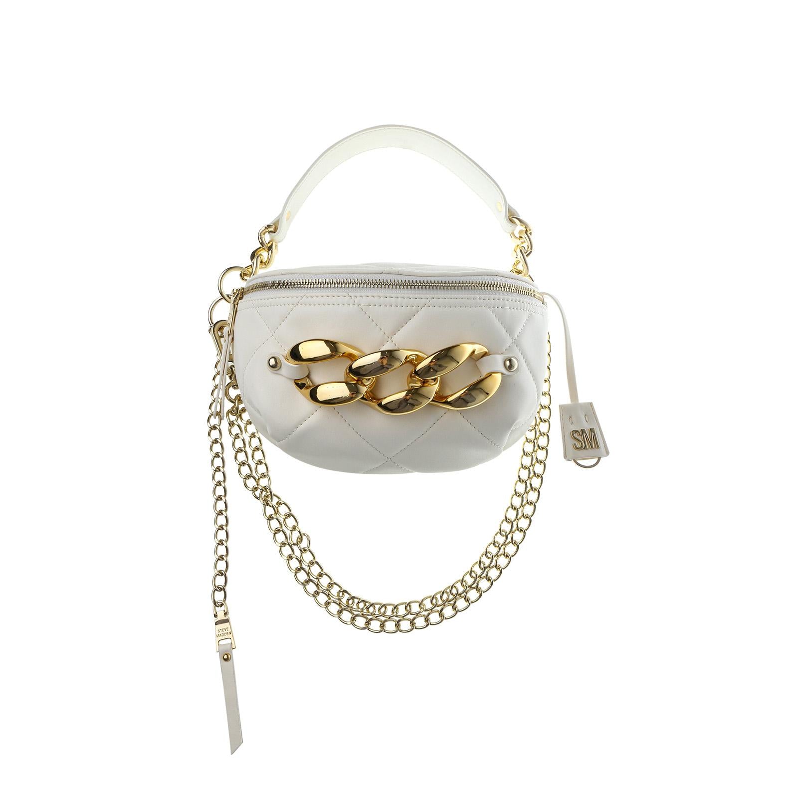 BQuilted - Borsa Bianca SMABQUILTED-WHT  STEVE MADDEN 