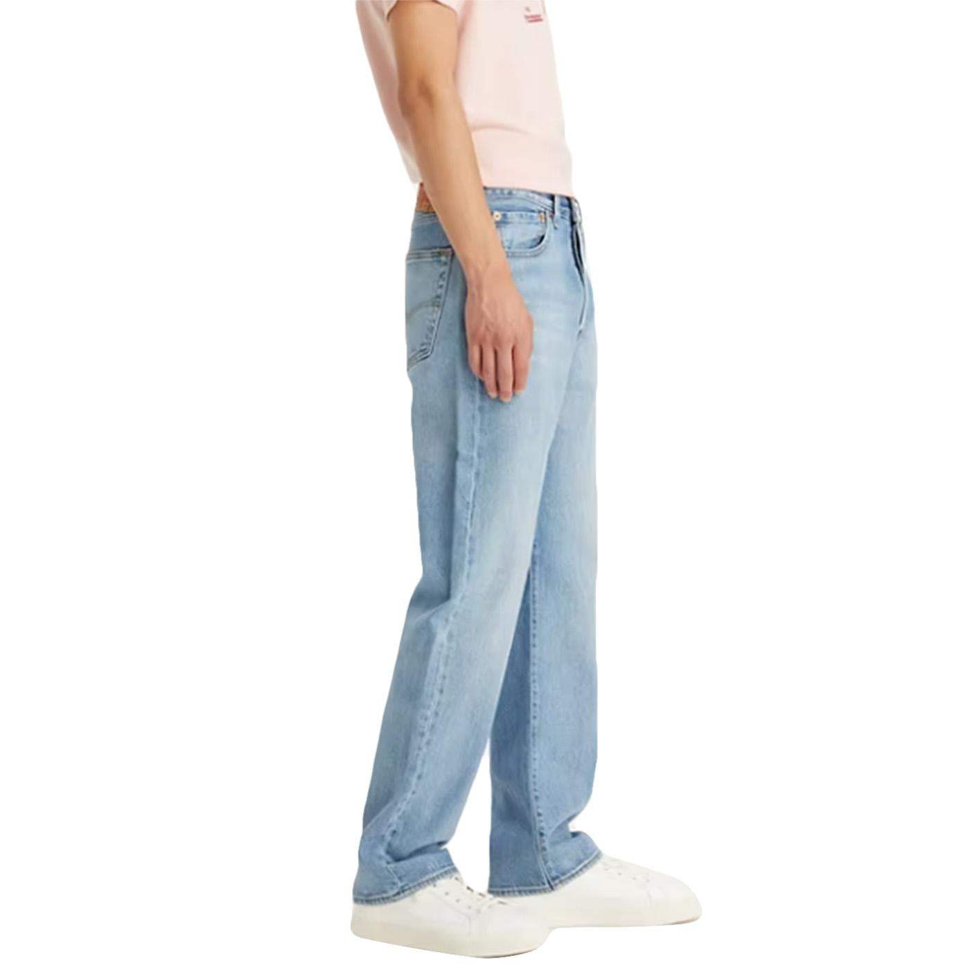 501 Levi's Original 1984 Mississipi Light Indigo Worn In - Pantaloni Denim Jeans Uomo Blu 00501-3483 . LEVIS 