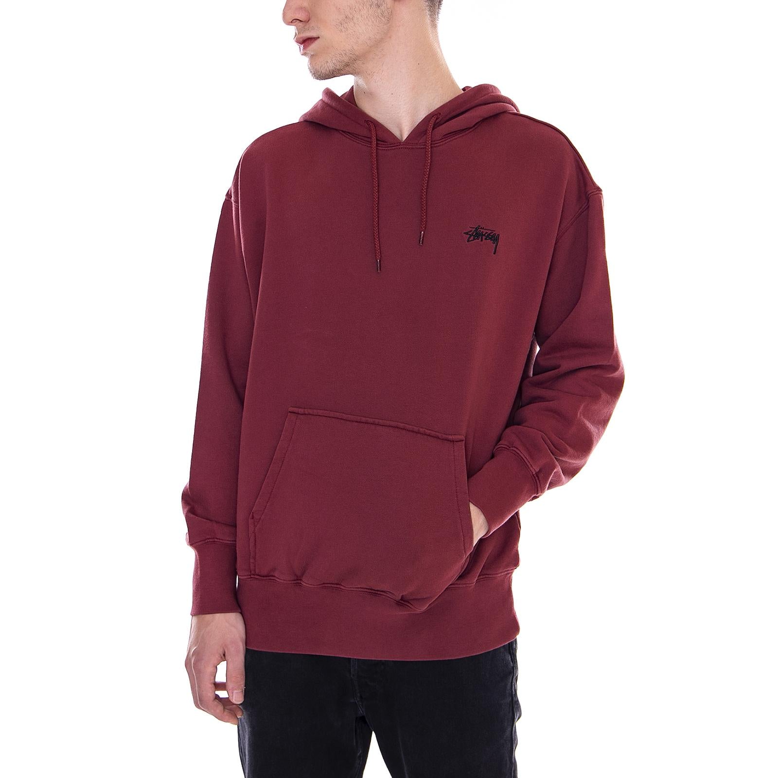  218057-BURGUNDY  STUSSY 