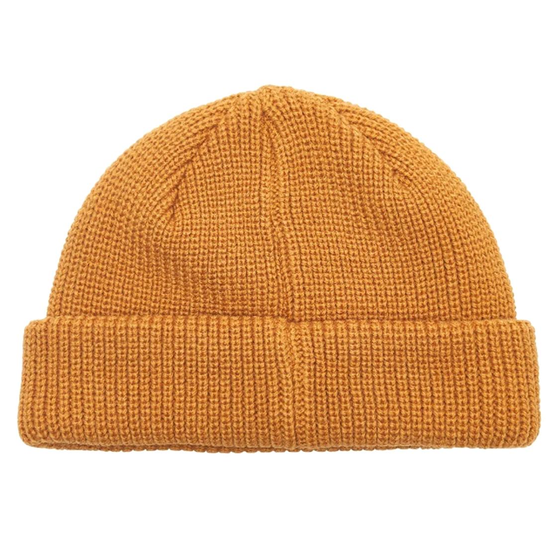 Micro Beanie Satin Brass - Cappellino a Cuffia Arancione 100030125-BRAe  OBEY 