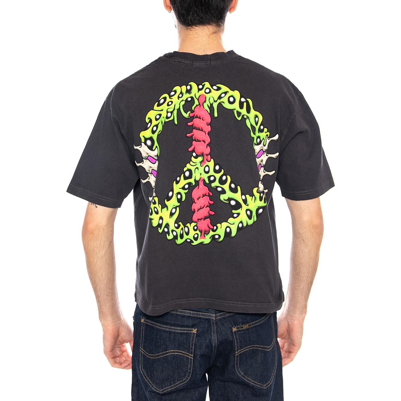 Wreckpack Claw Peace Black - Maglietta Girocollo Uomo Nera VN000SNG BLK1 VANS 