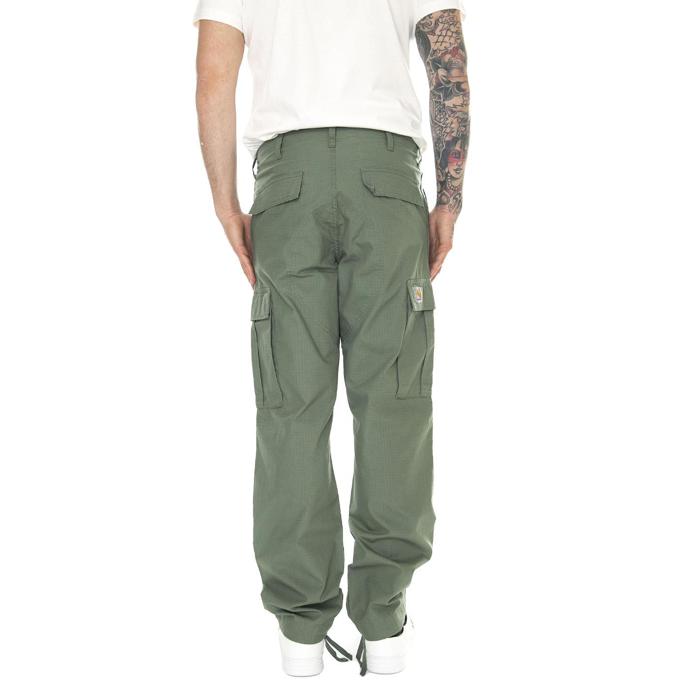 Regular Cargo Pant Park /rinsed - Pantaloni Uomo Verdi I032467.1YF02  CARHARTT WIP 