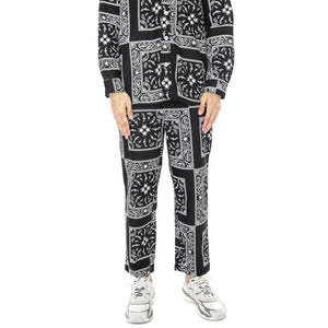 M' Bandana Chino Pant Black - Pantaloni Uomo Neri / Multicolore PNT0020BLK  DOOMSDAY 