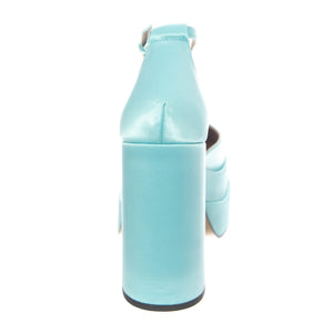 W' Charlize Blue Satin - Sandali Donna Blu SMSCHARLIZE-BLU  STEVE MADDEN 