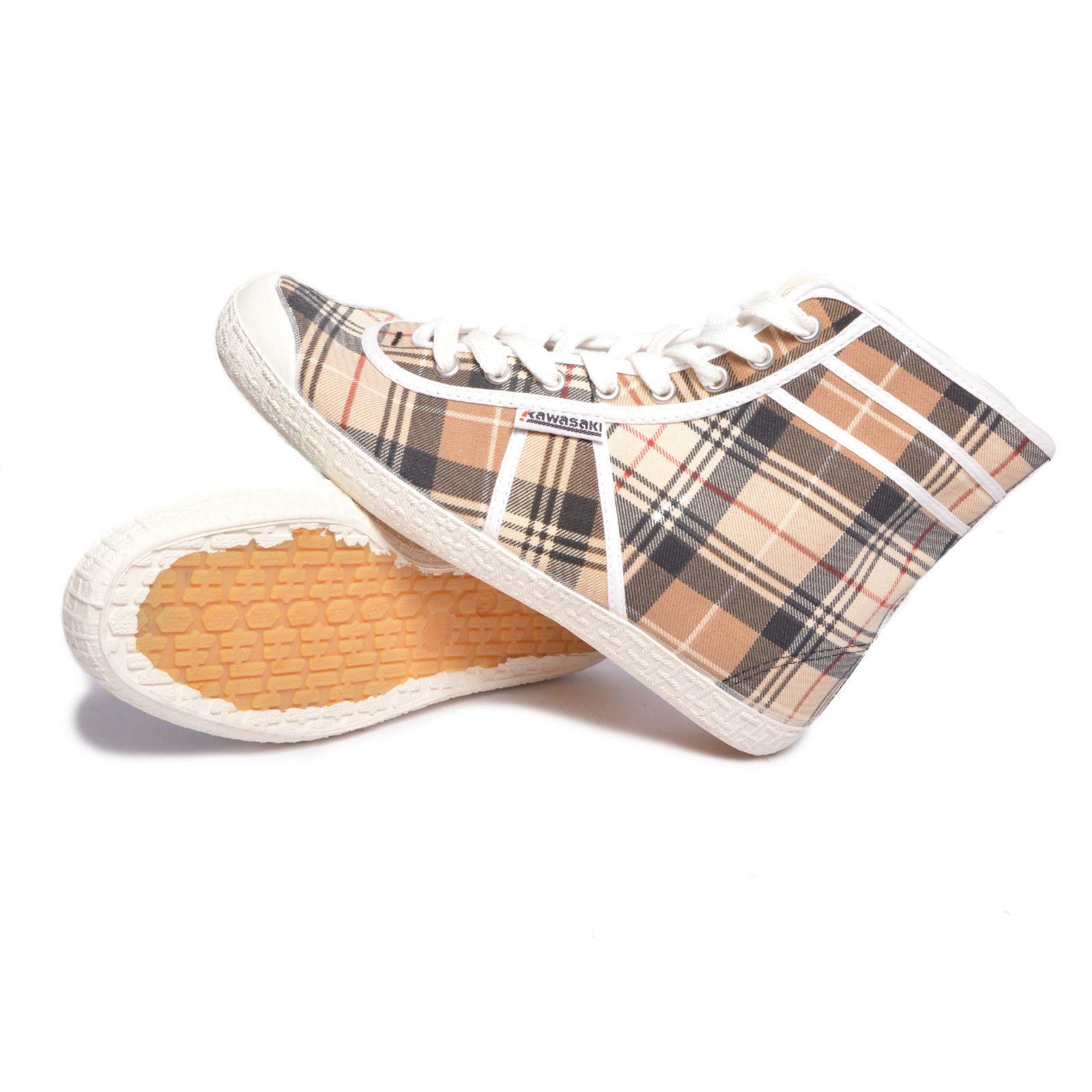 Players 212501 beige nero marrone tartan 75735_4  KAWASAKI 