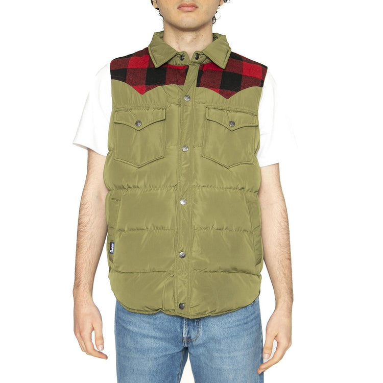 Rockford Primaloft Vest Capulet Olive - Giacca Smanicata Uomo Verde PFD0382-F81  PENFIELD 
