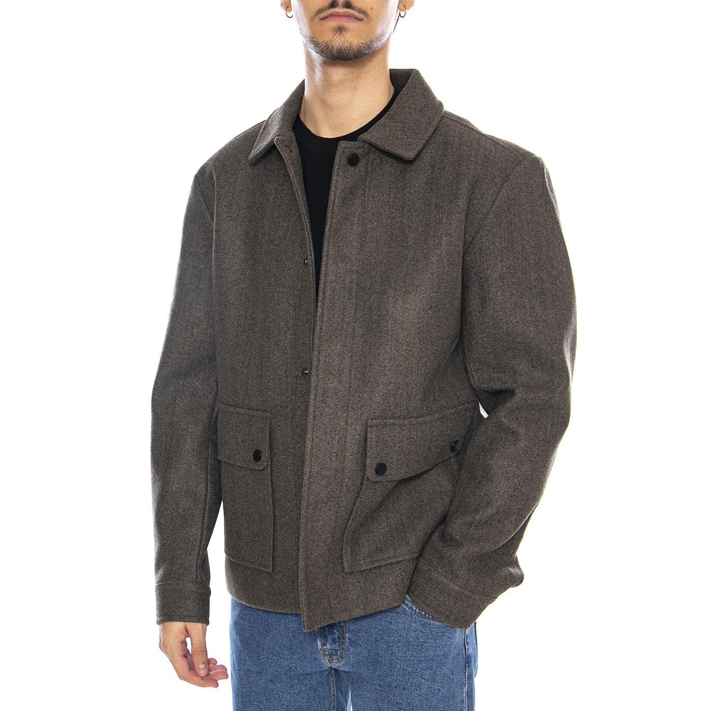 Connor Life Jacket OTW Noos Bungee Cord Melange - Giacca Uomo Grigia 22025735-4787386  ONLY & SONS 