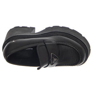 Spoiled Black Leather - Moccasini Donna Neri WSSSPOILED-BLK  WINDSOR SMITH 