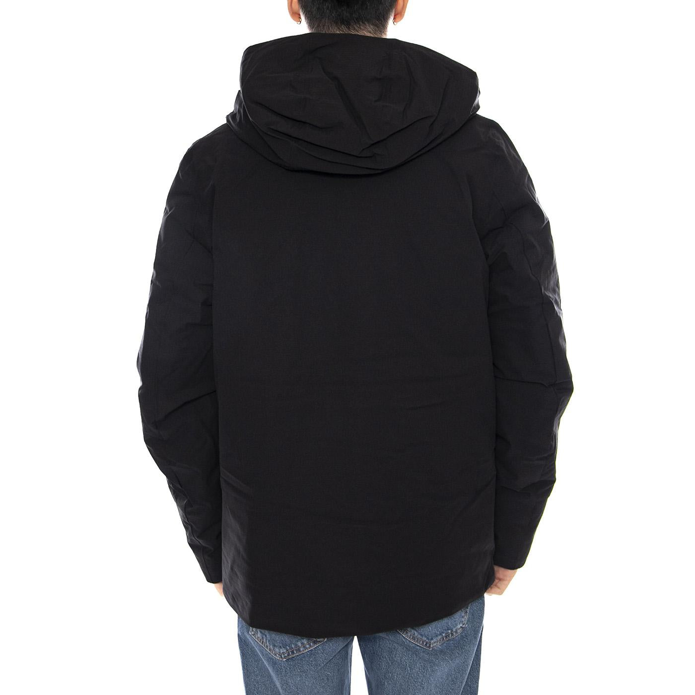 Letho Hoodie -- Giacca con Cappuccio Uomo Nera 331247 110 ELVINE 