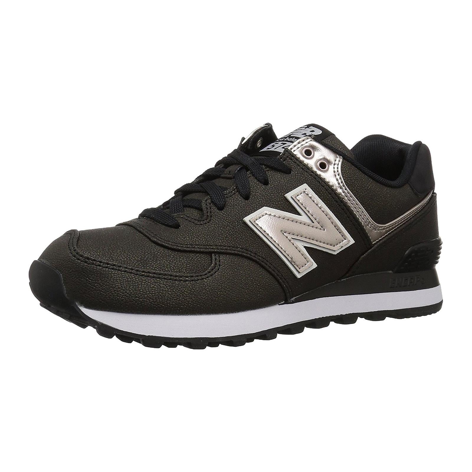 Lifestyle DONNA Synthetic Leather BLACK NBWL574SFH  NEW BALANCE 