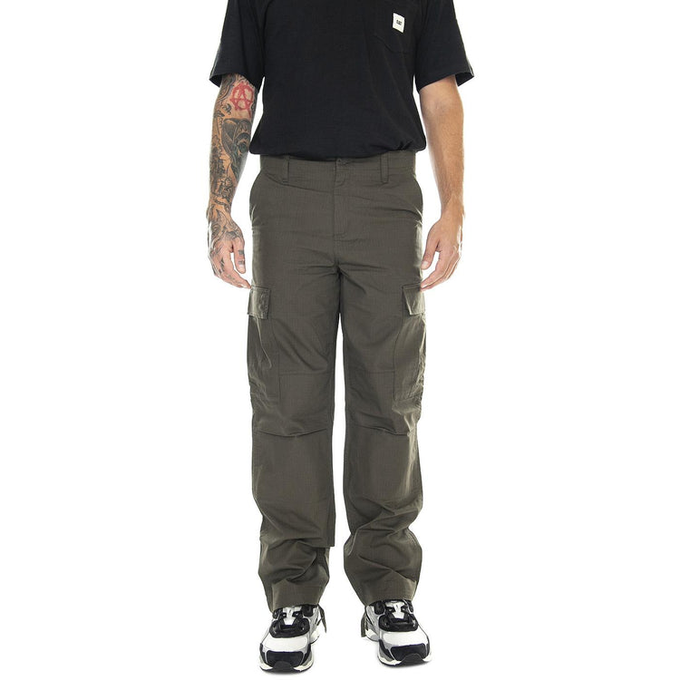 Regular Cargo Pant Cypress / Rinsed - Pantaloni Uomo Verdi I032467.6302  CARHARTT WIP 