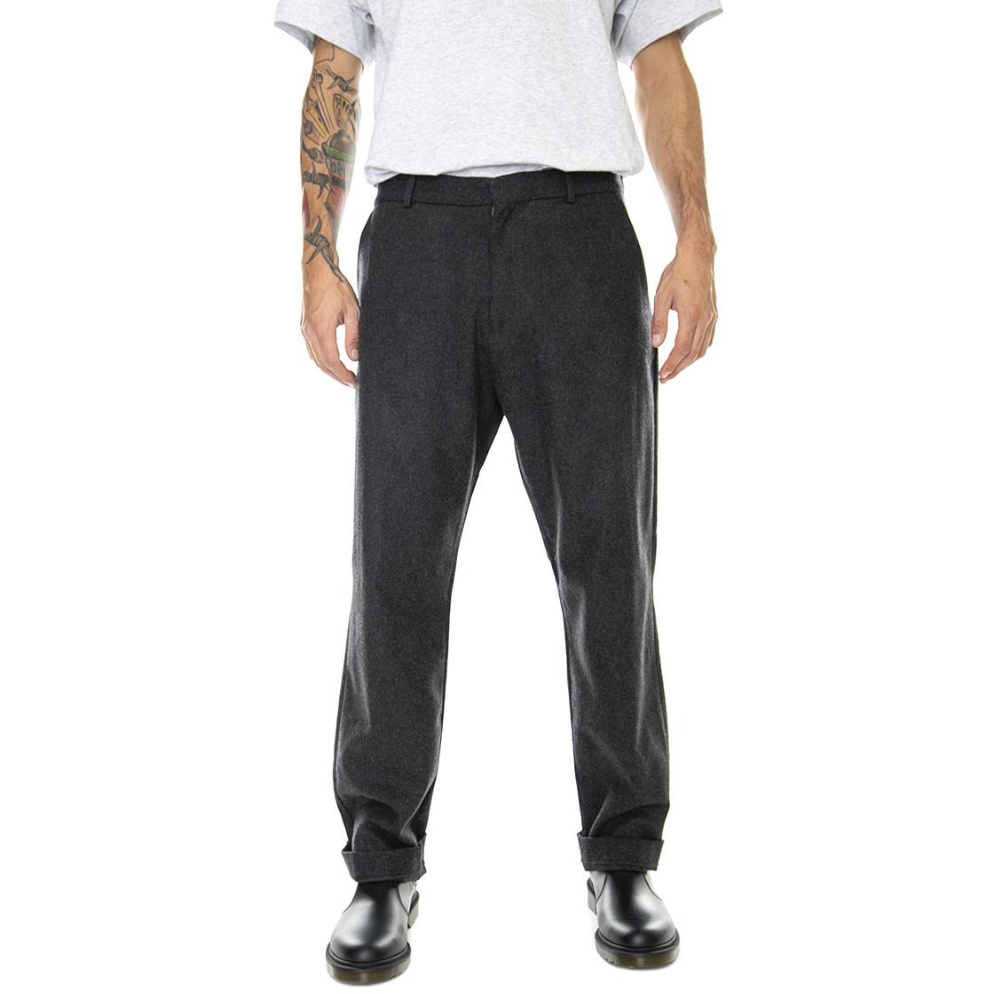 Pieterson Black Melange - Pantaloni Uomo Neri 330765-BLK  ELVINE 