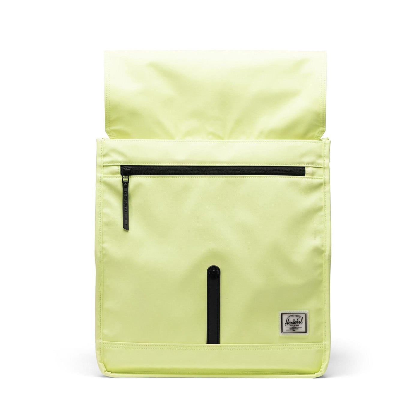 City Backpack | Weather Resistant Shadow Lime - Zaino Verde 11666 06561 HERSCHEL 