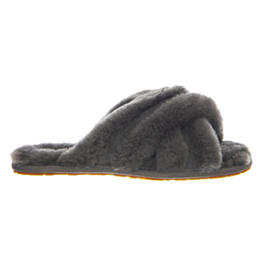 UGG W Scuffita Charcoal - Pantofole Donna in Pelle Scamosciata Grigia 1123572W CHR UGG 
