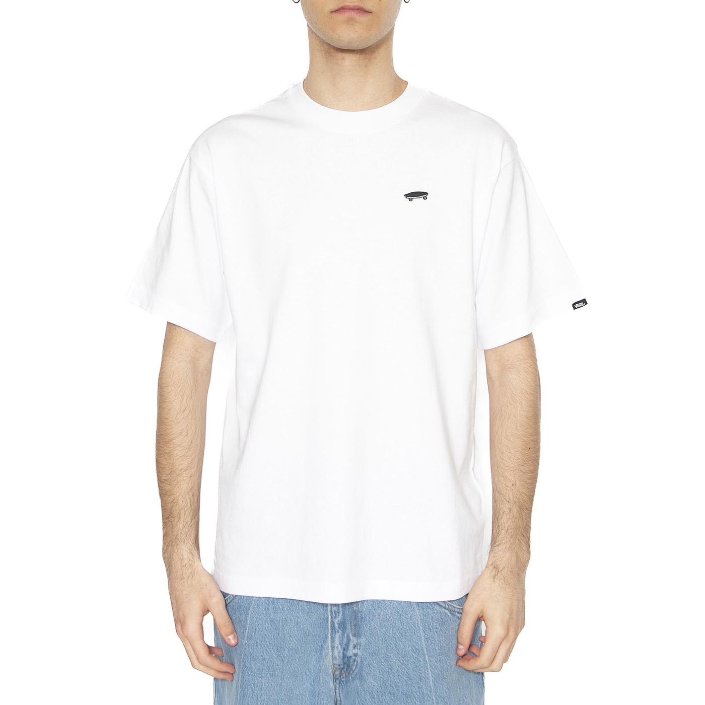 Salton Loose SS White - Maglietta Girocollo Uomo Bianca VN000P56WHT1  VANS 