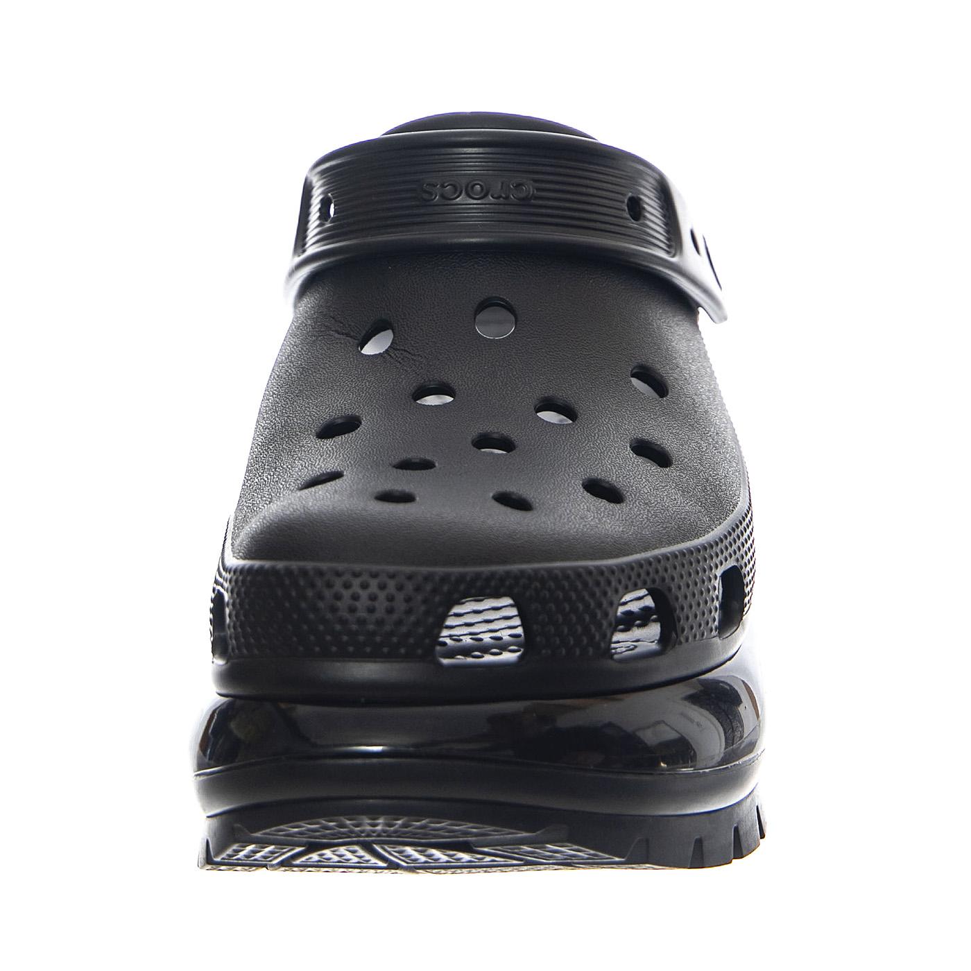 Classic Mega Crush Clog W Black - Sandali Donna / Uomo Neri CR.207988-BLK  CROCS 