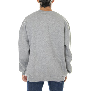 Usual Worldwide Locals Grey - Felpa Girocollo Uomo Grigia W22C-WWL-GRY  USUAL 
