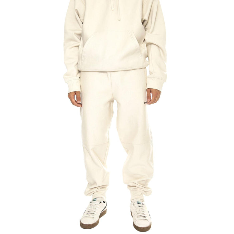 American Script Jogging Pant Moonbeam - Pantaloni Uomo Beige I027042.MOOXX  CARHARTT WIP 