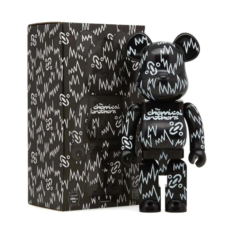 Medicom Chemical Brothers Be@rbrick Black 400% - Toy Medicom Multicolore MDTCHEMICAL  MEDICOM TOY 
