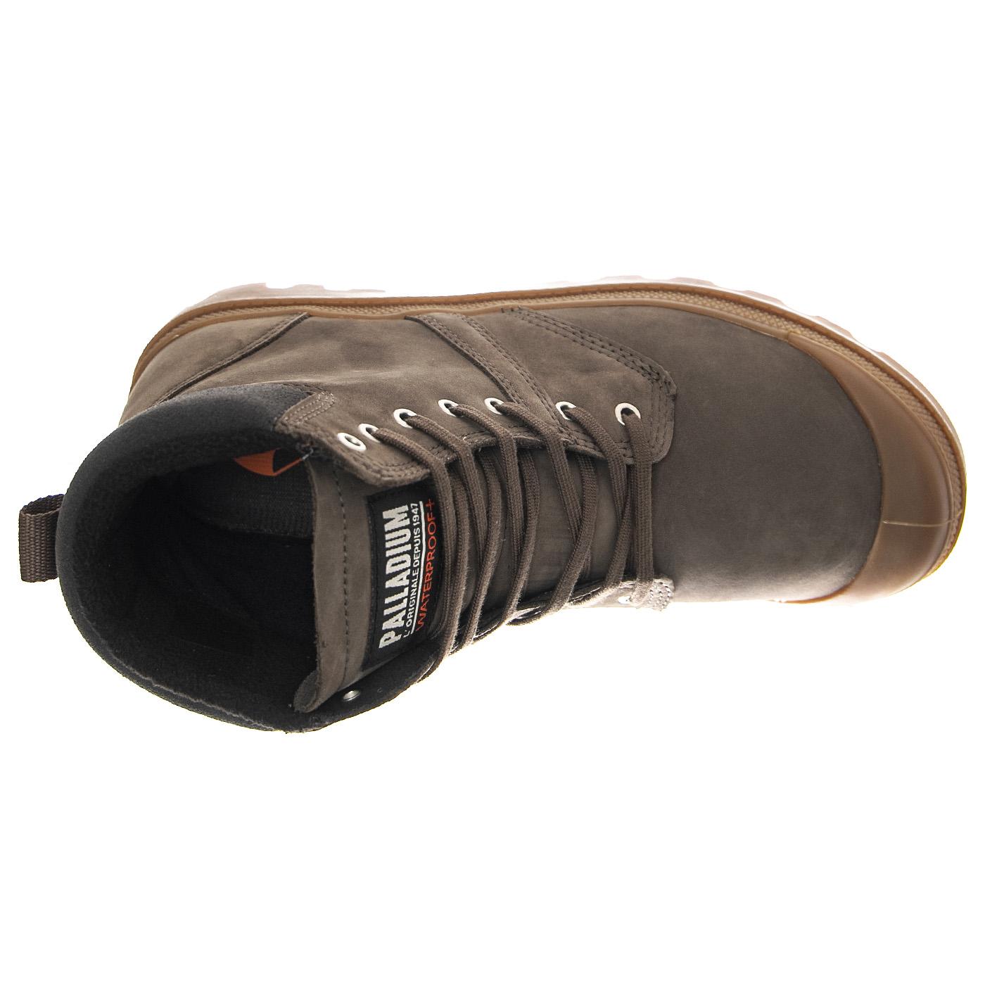 Pallabrousse Cuff WP + Cub - Stivaletti alla Caviglia Uomo Grigi PAS77982-236-M  PALLADIUM 