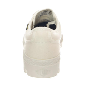 M' Pallabrousse White Shoes - Scarpe Stringate Profilo Basso Uomo Bianche 00068-116-M . PALLADIUM 